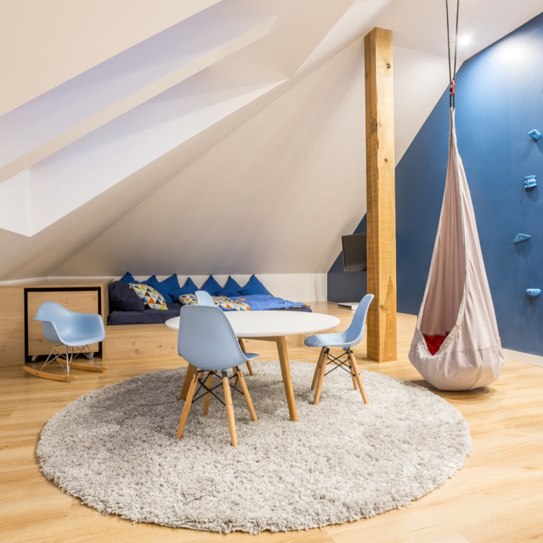 play room at the attic