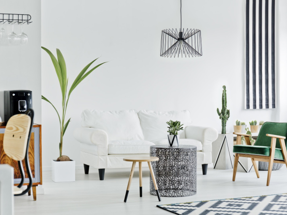open space of loft