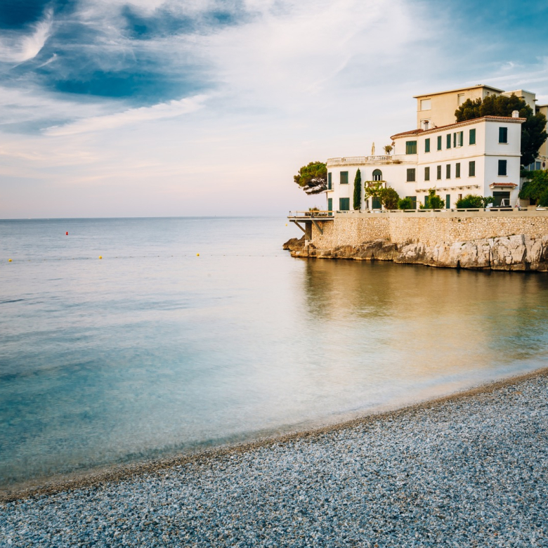 luxury house on the french riviera in cassis, france