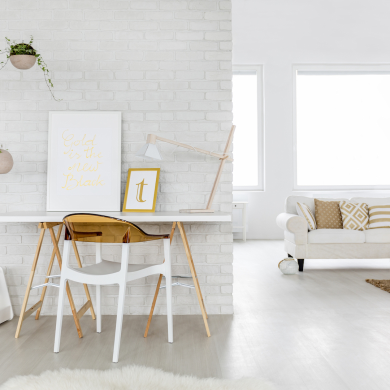 spacious living room interior